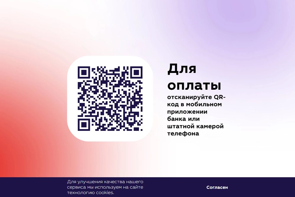 Оплата по QR-коду СБП на qr.nspk.ru — финальный экран покупки